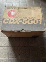 当時物　激レア　未使用　SONY CDX-5G01 10連奏CDチェンジャー CDX-A30？