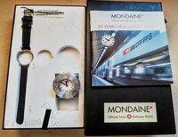 モンディーン　MONDAINE　未使用　20周年記念　腕時計