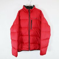 SALE///// Columbia コロンビア OMNI-HEAT ダウンジャケット アウトドア キャンプ 防寒 レッド ( メンズ XL ) N1752