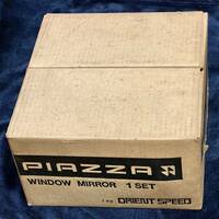 未使用 いすゞJRピアッツァ用 オリエントスピード製ウィンドウミラーセット JR130 JR120 ISUZU PIAZZA Orient Speed ドアミラー