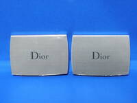 未使用 Dior クリスチャンディオール カプチュール トータル トリプル コレクティング パウダー コンパクト ファンデーション サンプル 2個