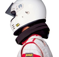 ★ OMP ヘルメットサポートネックカラーアラミドファイバー Helmet Support Neck Collar Aramid Fiber ★