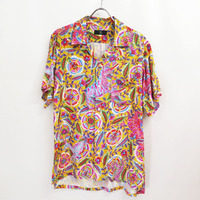 00s Y's for men Psychedelic Floral Animal Rayon Shirt ワイズフォーメン サイケデリック フラワー シャツ ヨウジヤマモト プール オム