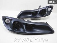 ワンオフ S15 シルビア silvia レーシング プロジェクター ヘッドライト エアインダクト無しモデル GTジェントルマン 左右セット 棚24D