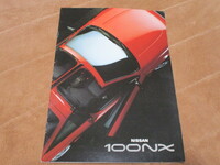 希少!!1990年10月発行100NX(日本名NXクーペ)のカタログ