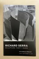 リチャード・セラ　英語　パンフレット　Richard Serra 2007年　MOMA