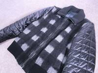 ■VIKTOR&ROLF(ヴィクターアンドロルフ) イタリア製 ウールアルパカ袖切替 中綿ブルゾン/美品■
