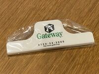 ★非売品★ Gateway 販促品 クリップ マグネット ノベルティグッズ ２０年位前のデッドストック品 ゲートウェイ