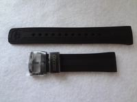 SEIKO 純正 腕時計バンド SBDC153 SBDC155 SBDC157用 20mm ベルト 黒色 プロスペックス R03E011M0