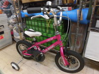 浜松市出品 LOUIS GARNEAU ルイガノ 自転車 LGS-J12 6061 アルミフレーム 12インチ パープル ピンク 紫 子供 キッズ