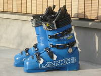 0★★★★即決！LANGE/ラング スキーブーツ WORLD CUP 青 28.0cm/28.5cm 327mm
