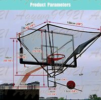 バスケットボールリターンシステム ハンギングバスケットボールシューティングマシ 自動バスケットボールシュートリターンNET装置