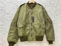 BUZZ RICKSON'S バズリクソンズ Type L-2 'AMERICAN PAD & TEXTILE CO.' BR11130 BR12625 フライトジャケット 42 カーキ