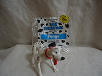 即決　ＵＳ　Ｍｃ　1990年製　ディズニー　101匹わんちゃん　ポンゴ　フィギュア　8.3センチ　未開封物　マクドナルド　ダルメシアン　犬