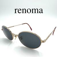 renoma レノマ サングラス メガネ RS-414 オーバル ゴールド