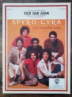 送料無料 ビッグバンド楽譜 スパイロ・ジャイラ：遙かなるサンファン Old San Juan スコア・パート譜セット ジャズ