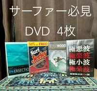 DVD 【美品】 極楽波 サーフジャーキー IN ERSECTION スタイルモデルvol.5 合計4枚