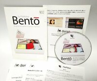 【同梱OK】 Bento by FileMaker ■ ファイルメーカー ■ データベースソフト ■ Mac OS X 10.5