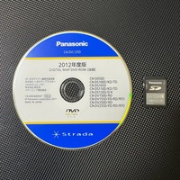 2012年度版 CA-DVL125D パナソニック ストラーダ DVD-ROM ロム SDカード付き 送料無料/即決
