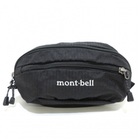 モンベル mont-bell ウエストポーチ #1123763 デルタガセットポーチ S ナイロン 黒 美品 バッグ