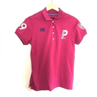 パーリーゲイツ PEARLY GATES 半袖ポロシャツ サイズ0 XS - ピンク レディース トップス