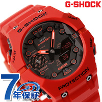 G-SHOCK Gショック クオーツ GA-B001-4A GA-B001シリーズ Bluetooth メンズ 腕時計 カシオ casio アナデジ ブラック レッド 黒