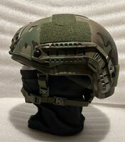NEW 10年保証/送料無料Dewbest マリタイム LAVALⅢAバリスティックヘルメット(実物) XL(59〜62cm) マルチカム　新品　9mm、44mag