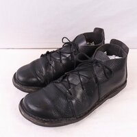 トリッペン 40 / 26.0cm 位 レザー ブーツ デザインブーツ ブラック 黒 本革 メンズ trippen 古着 中古 bk1956