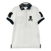 MARK&LONA マークアンドロナ ポロシャツ　ミッッキー ホワイト系 S [240001161460] ゴルフウェア レディース