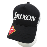 【新品】SRIXON スリクソン メッシュキャップ ブラック系 56-60cm [240101099302] ゴルフウェア
