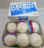 J5 未使用・保管品 KENKO ケンコー KAPOK カポック ソフトボール3号 6個