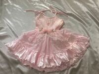 【未使用 新品】女の子 ピンクフォーマルドレス ふんわりスカート後ろリボン 約12ヶ月〜18ヶ月 80サイズ