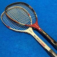 2本 MP7200 MP7700 YONEX ヨネックス MIZUNO ミズノ MUSCLEPOWERマッスルパワー 軟式テニスラケット ソフトテニスラケット 同梱不可