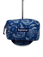 Supreme◆シュプリーム/ポーチ/ポリエステル/BLU/総柄/puffer side bag
