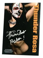 STARDOM ☆ Thunder Rosa Autographed Card 