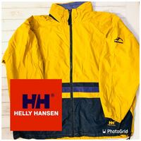 ビッグサイズ　ヘリーハンセン　Helly Hansen XLくらい スリートーン　ナイロン　セーリングジャケット　マリジャケット　