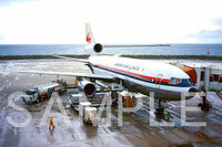 【飛行機写真】001　日本航空 DC10-40D JA8533　那覇空港