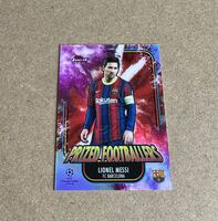 topps finest Lionel Messi メッシ　レアインサート