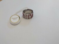 Christian Dior　クリスチャン・ディオール　指輪　約15号　リング　赤系色