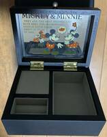 アンティーク ウォルトディズニー カンパニーmusical boxミッキーマウス&ミニー(ミッキーマウスマーチオルゴール )