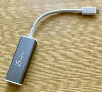 [送料無料] 美品 j5create USB-C ギガビットイーサネットアダプタ (JCE133G) Amazon価格 7,651円