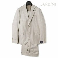 ◆【LARDINI(ラルディーニ)/春夏/コットンストレッチジャカード2Bスーツ(SOFT)】[ldn2450051-48]