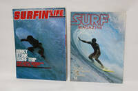 サーフィンライフ 1981年1月 サーフマガジン1983年12月 2冊セット 中古品