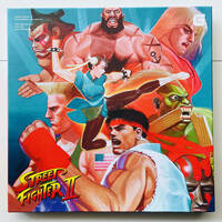 貴重 未使用カラーレコード×4 + ボックス〔 Street Fighter II The Definitive Soundtrack 〕ストリートファイター サウンドトラック