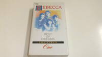 レベッカREBECCA BEST OF DREAM THE VIDEO ONE／ VHS ビデオ テープ ／ 中古ＶＨＳ即決