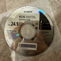 Canon EOS DIGITAL Solution Disk Ver.24.1 送料無料