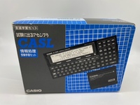 CASIO/カシオ ポケットコンピューターAI-1000A(AI-1000+OM-54A)CASL 言語学習/情報処理受験学習セット ジャンク