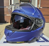 ★美品★送料無料★SHOEI GT-AIR2 マットブルーメタリック XLサイズ 22年生産　ヘルメット