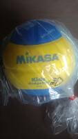 ミカサ　MIKASA　ドッジボール　キッズ　0号　ハンドボール　ボール　カラフル　黄色　青　イエロー　ブルー　小学生