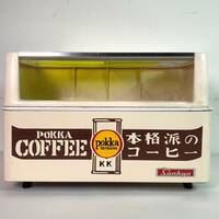 f-72636 動作品 Sankyo 三共 ポッカコーヒー 本格派のコーヒー 三共加温器 MH-20形 昭和レトロ 保温 ドリンクウォーマー